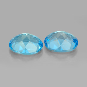 Achetez naturel ct bleue topaze gems, coupe ovale, en provenance brésil chez gemselect. en stock, livraison internationale!