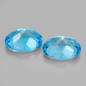 Achetez naturel ct bleue topaze gems, coupe ovale, en provenance brésil chez gemselect. en stock, livraison internationale!