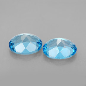 Achetez naturel ct bleue topaze gems, coupe ovale, en provenance brésil chez gemselect. en stock, livraison internationale!