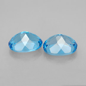 Achetez naturel ct bleue topaze gems, coupe ovale, en provenance brésil chez gemselect. en stock, livraison internationale!