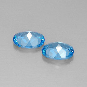 Achetez naturel ct bleue topaze gems, coupe ovale, en provenance brésil chez gemselect. en stock, livraison internationale!