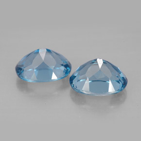 Achetez naturel ct bleue topaze gems, coupe ovale, en provenance brésil chez gemselect. en stock, livraison internationale!