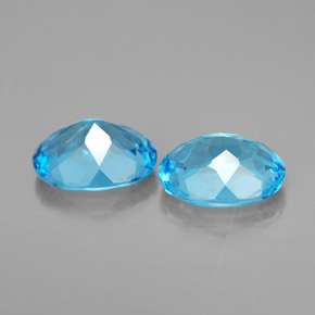 Achetez naturel ct bleue topaze gems, coupe ovale, en provenance brésil chez gemselect. en stock, livraison internationale!