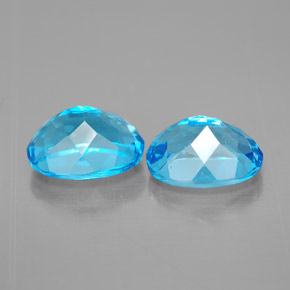 Achetez naturel ct bleue topaze gems, coupe ovale, en provenance brésil chez gemselect. en stock, livraison internationale!