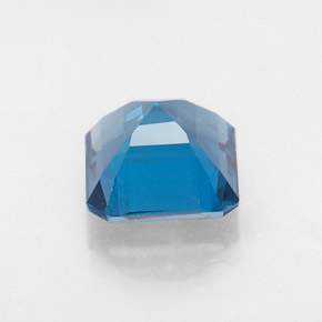 Topaze bleue naturelle taille émeraude, 2,23 ct, VVS