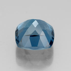 Topaze bleue naturelle coupe coussin, 3,03 ct, VS