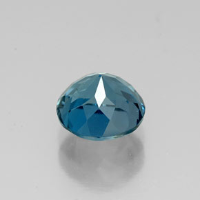 Topaze bleue naturelle coupe roude, 1,89 ct, VVS