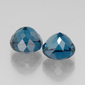 Achetez naturel ct bleue topaze gems, coupe roude, en provenance brésil chez gemselect. en stock, livraison internationale!