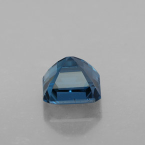 Topaze bleue naturelle taille émeraude, 1,60 ct, VVS-VS
