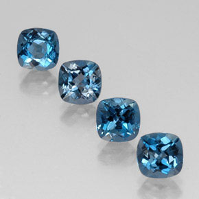 Achetez naturel ct bleue topaze gems, coupe coussin, en provenance brésil chez gemselect. en stock, livraison internationale!