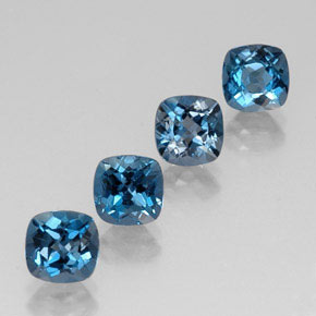 Achetez naturel ct bleue topaze gems, coupe coussin, en provenance brésil chez gemselect. en stock, livraison internationale!