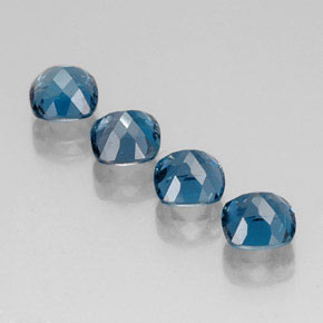 Achetez naturel ct bleue topaze gems, coupe coussin, en provenance brésil chez gemselect. en stock, livraison internationale!