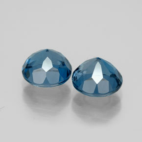 Achetez naturel ct bleue topaze gems, coupe roude, en provenance brésil chez gemselect. en stock, livraison internationale!