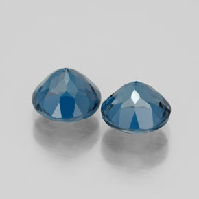 Achetez naturel ct bleue topaze gems, coupe roude, en provenance brésil chez gemselect. en stock, livraison internationale!