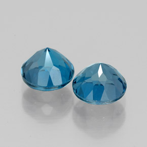 Achetez naturel ct bleue topaze gems, coupe roude, en provenance brésil chez gemselect. en stock, livraison internationale!