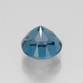 Topaze bleue naturelle coupe roude, 1,91 ct, VS-SI