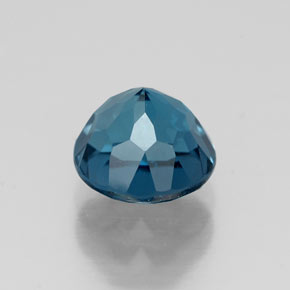 Topaze bleue naturelle coupe roude, 1,98 ct, VVS