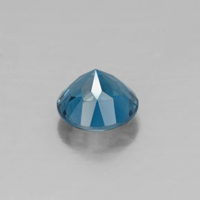 Topaze bleue naturelle coupe roude, 1,06 ct, VVS