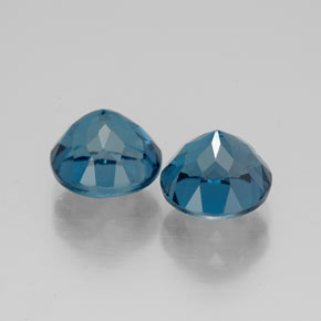 Achetez naturel ct bleue topaze gems, coupe roude, en provenance brésil chez gemselect. en stock, livraison internationale!