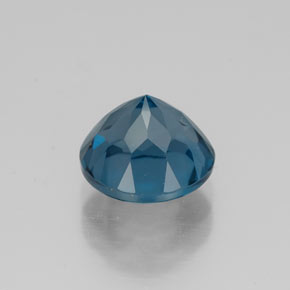 Topaze bleue naturelle coupe roude, 2,72 ct, VVS