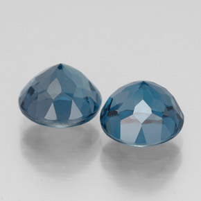 Achetez naturel ct bleue topaze gems, coupe roude, en provenance brésil chez gemselect. en stock, livraison internationale!