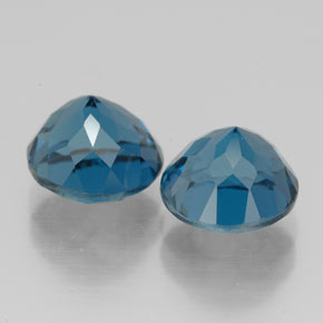 Achetez naturel ct bleue topaze gems, coupe roude, en provenance brésil chez gemselect. en stock, livraison internationale!