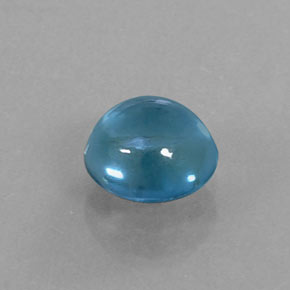 Topaze bleue naturelle coupe roude, 1,49 ct, transparent