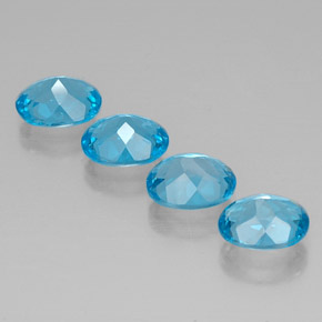 Achetez naturel ct bleue topaze gems, coupe ovale, en provenance brésil chez gemselect. en stock, livraison internationale!