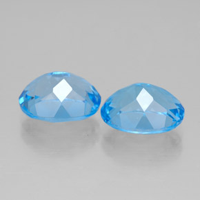 Achetez naturel ct bleue topaze gems, coupe ovale, en provenance brésil chez gemselect. en stock, livraison internationale!