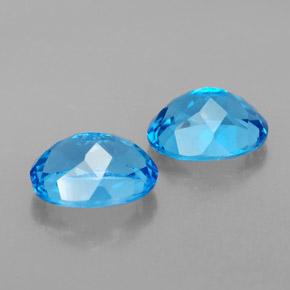 Achetez naturel ct bleue topaze gems, coupe ovale, en provenance brésil chez gemselect. en stock, livraison internationale!