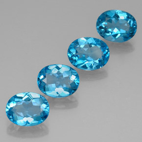 Achetez naturel ct bleue topaze gems, coupe ovale, en provenance brésil chez gemselect. en stock, livraison internationale!