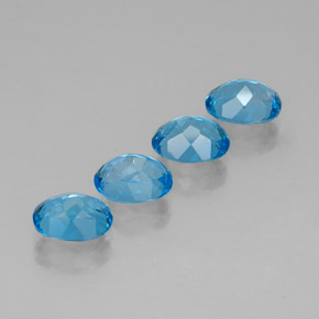 Achetez naturel ct bleue topaze gems, coupe ovale, en provenance brésil chez gemselect. en stock, livraison internationale!