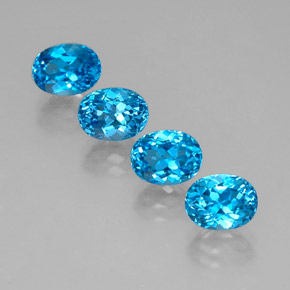 Achetez naturel ct bleue topaze gems, coupe ovale, en provenance brésil chez gemselect. en stock, livraison internationale!