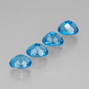 Achetez naturel ct bleue topaze gems, coupe ovale, en provenance brésil chez gemselect. en stock, livraison internationale!