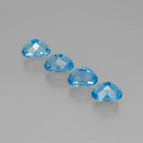 Achetez naturel ct bleue topaze gems, coupe ovale, en provenance brésil chez gemselect. en stock, livraison internationale!