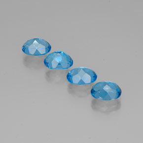 Achetez naturel ct bleue topaze gems, coupe ovale, en provenance brésil chez gemselect. en stock, livraison internationale!
