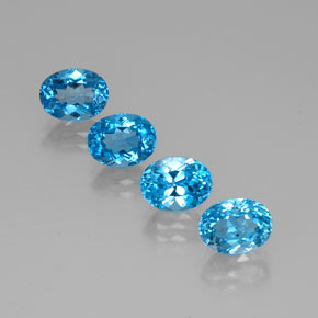 Achetez naturel ct bleue topaze gems, coupe ovale, en provenance brésil chez gemselect. en stock, livraison internationale!