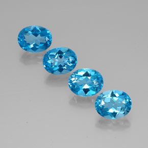 Achetez naturel ct bleue topaze gems, coupe ovale, en provenance brésil chez gemselect. en stock, livraison internationale!