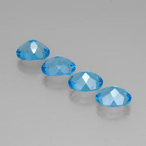 Achetez naturel ct bleue topaze gems, coupe ovale, en provenance brésil chez gemselect. en stock, livraison internationale!