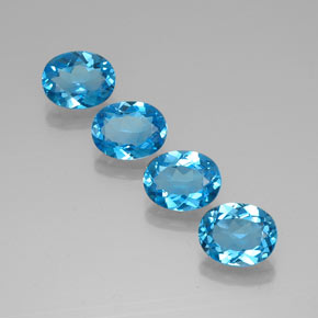 Achetez naturel 8,49ct bleue topaze gems, coupe ovale, en provenance brésil chez gemselect. en stock, livraison internationale!