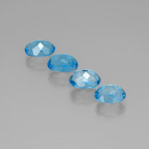 Achetez naturel ct bleue topaze gems, coupe ovale, en provenance brésil chez gemselect. en stock, livraison internationale!