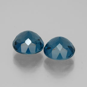 Achetez naturel ct bleue topaze gems, coupe roude, en provenance brésil chez gemselect. en stock, livraison internationale!