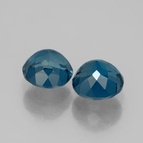 Achetez naturel ct bleue topaze gems, coupe roude, en provenance brésil chez gemselect. en stock, livraison internationale!