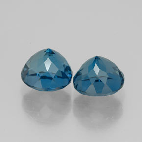 Achetez naturel ct bleue topaze gems, coupe roude, en provenance brésil chez gemselect. en stock, livraison internationale!