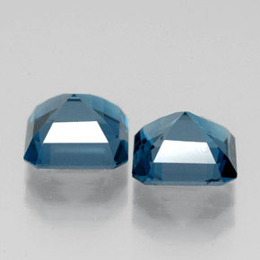Achetez naturel ct bleue topaze gems, taille émeraude, en provenance brésil chez gemselect. en stock, livraison internationale!