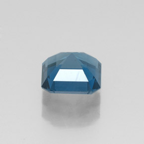 Topaze bleue naturelle taille émeraude, 1,31 ct, VS