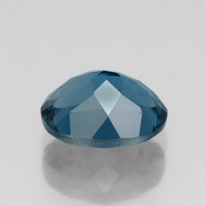 Topaze bleue naturelle coupe ovale, 2,61 ct, VVS-VS