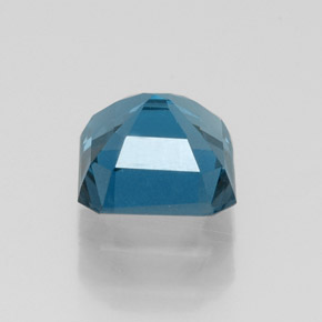 Topaze bleue naturelle taille émeraude, 1,44 ct, VVS