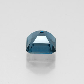 Topaze bleue naturelle taille émeraude, 1,44 ct, VVS