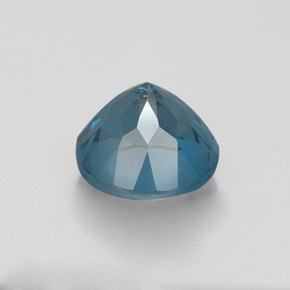 Topaze bleue naturelle coupe roude, 2,03 ct, VVS